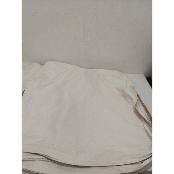 Pottery Barn- Comfort Roll Arm Loveseat Slipcover Box Washed Linen, Ivory, OPEN - Picture 4 of 12